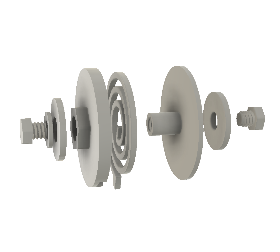 Modular Spring (Torsion/Pivot) - A part for your own projects...