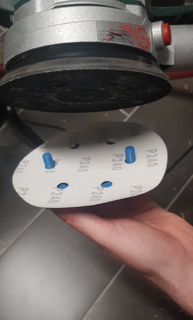 Sanding paper dispenser 150mm