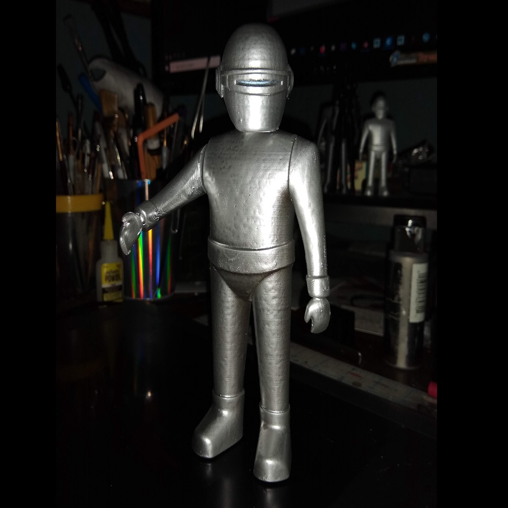 Mini Gort Jointed Figure with LED Light