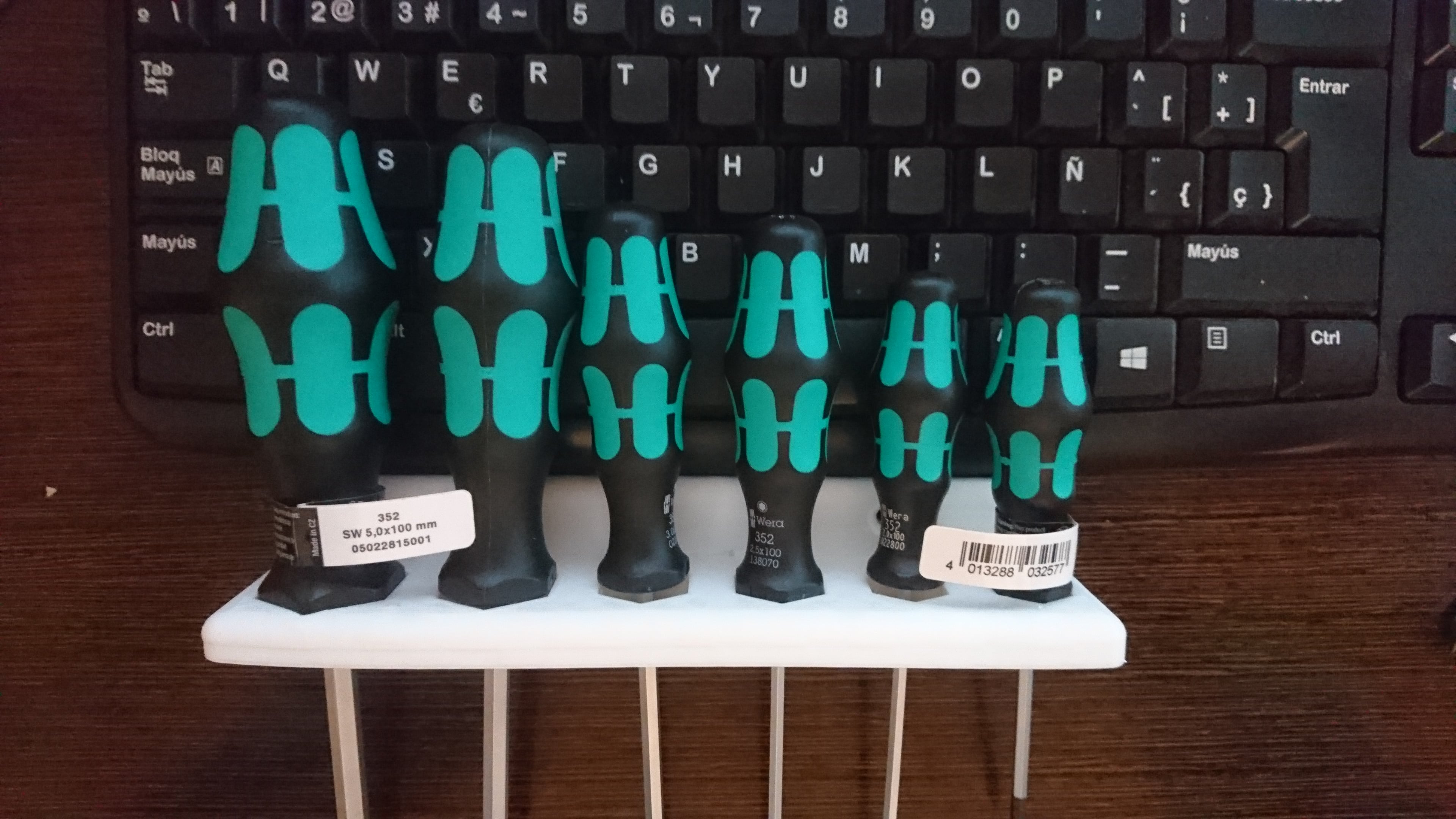 Wera hex screwdriver holder