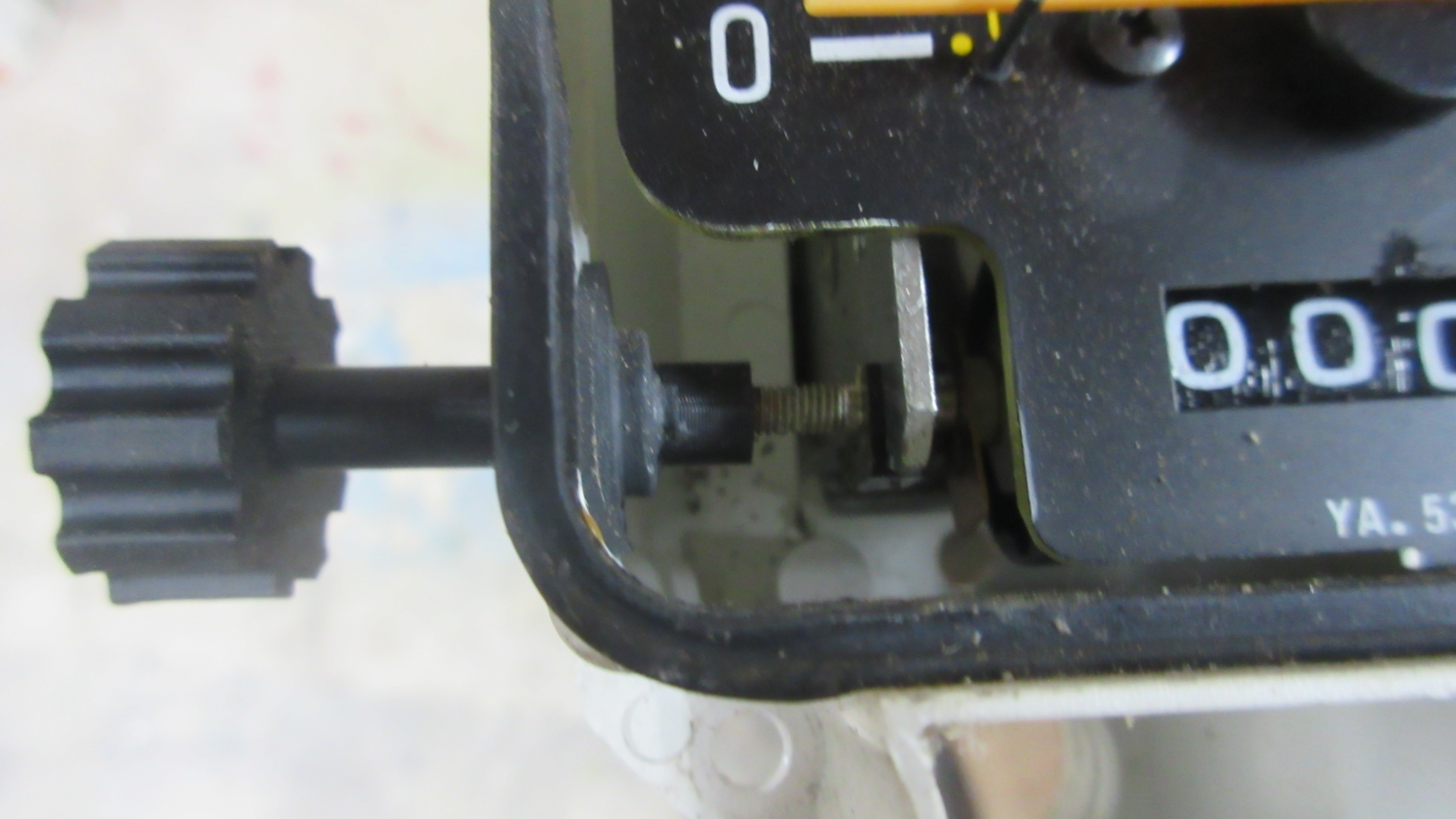 Trip meter reset knob -- replaces Yamaha 4U8-83578-00 and 4K0-83578-00