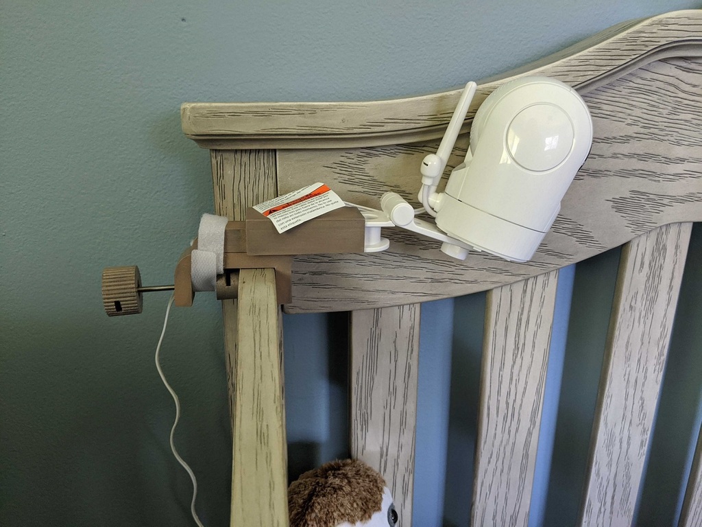V-tech baby monitor crib clamp