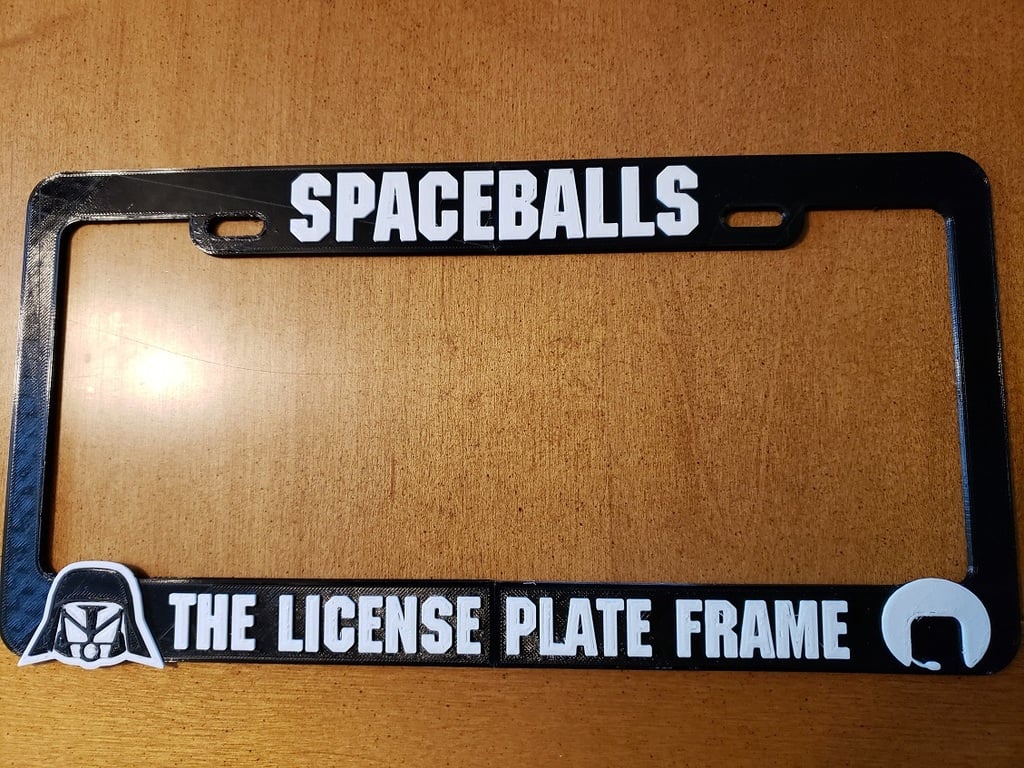 Spaceballs, The License Plate Frame Color Invert