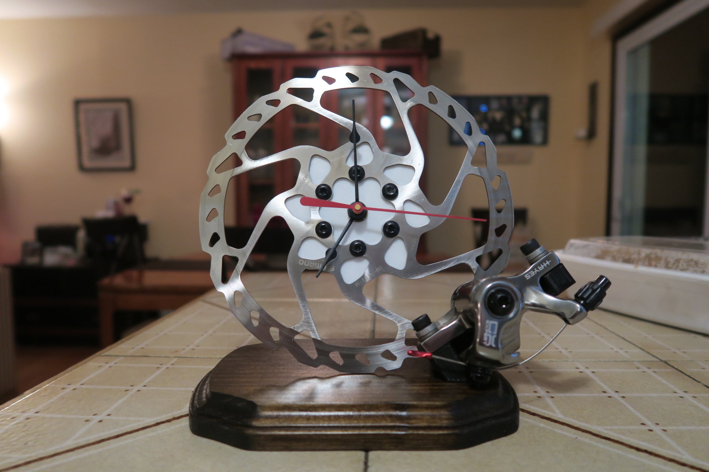 Bicycle rotor clock 2