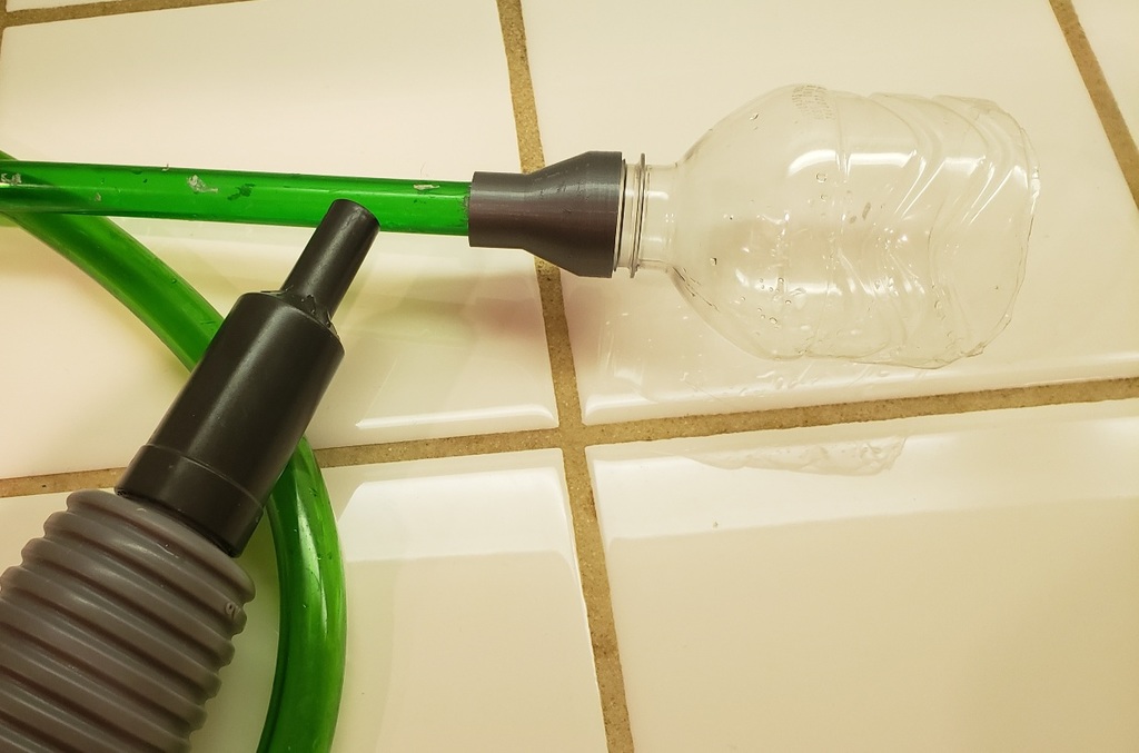 Gravel Cleaner Water Bottle Adapter