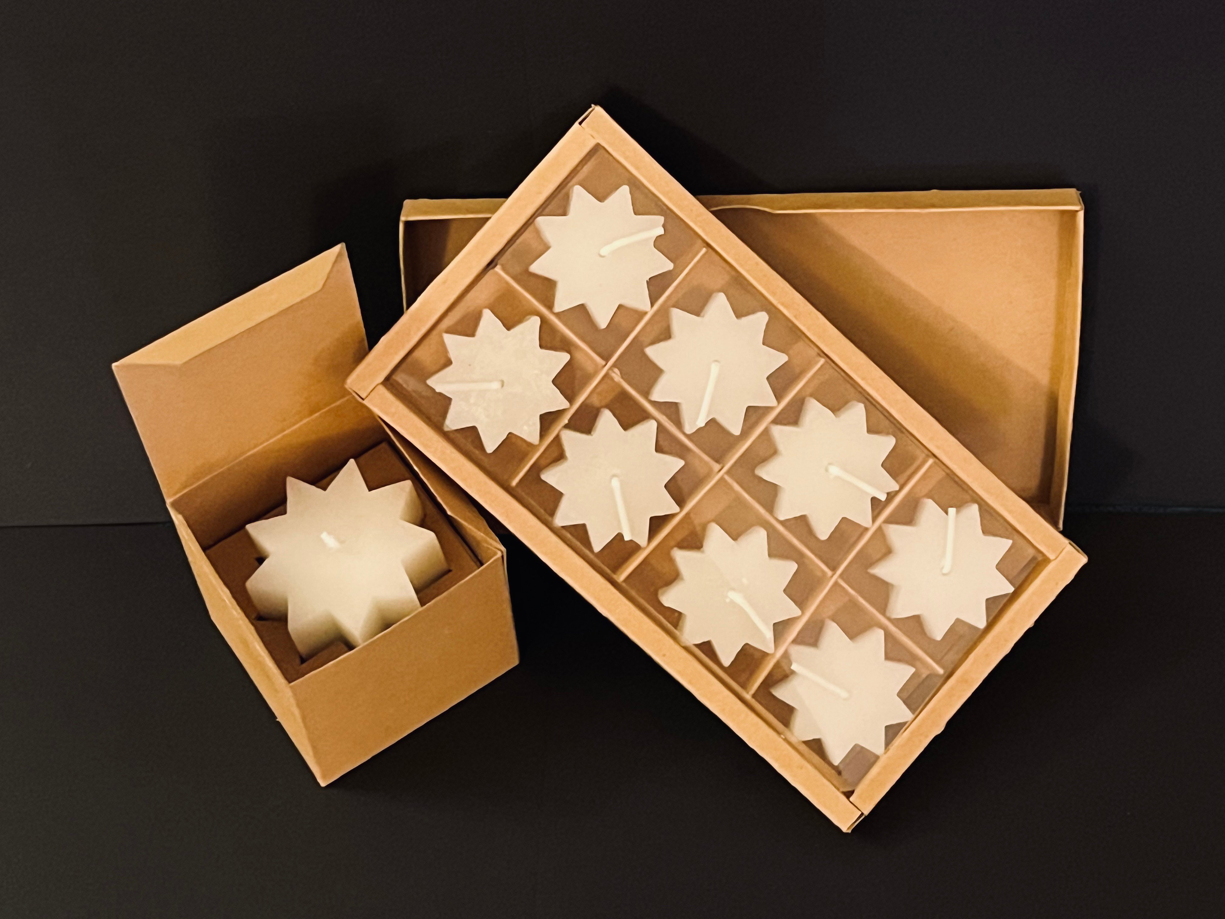 Baha’i Nine Pointed Star Candle Mold (Tealight and Votive)