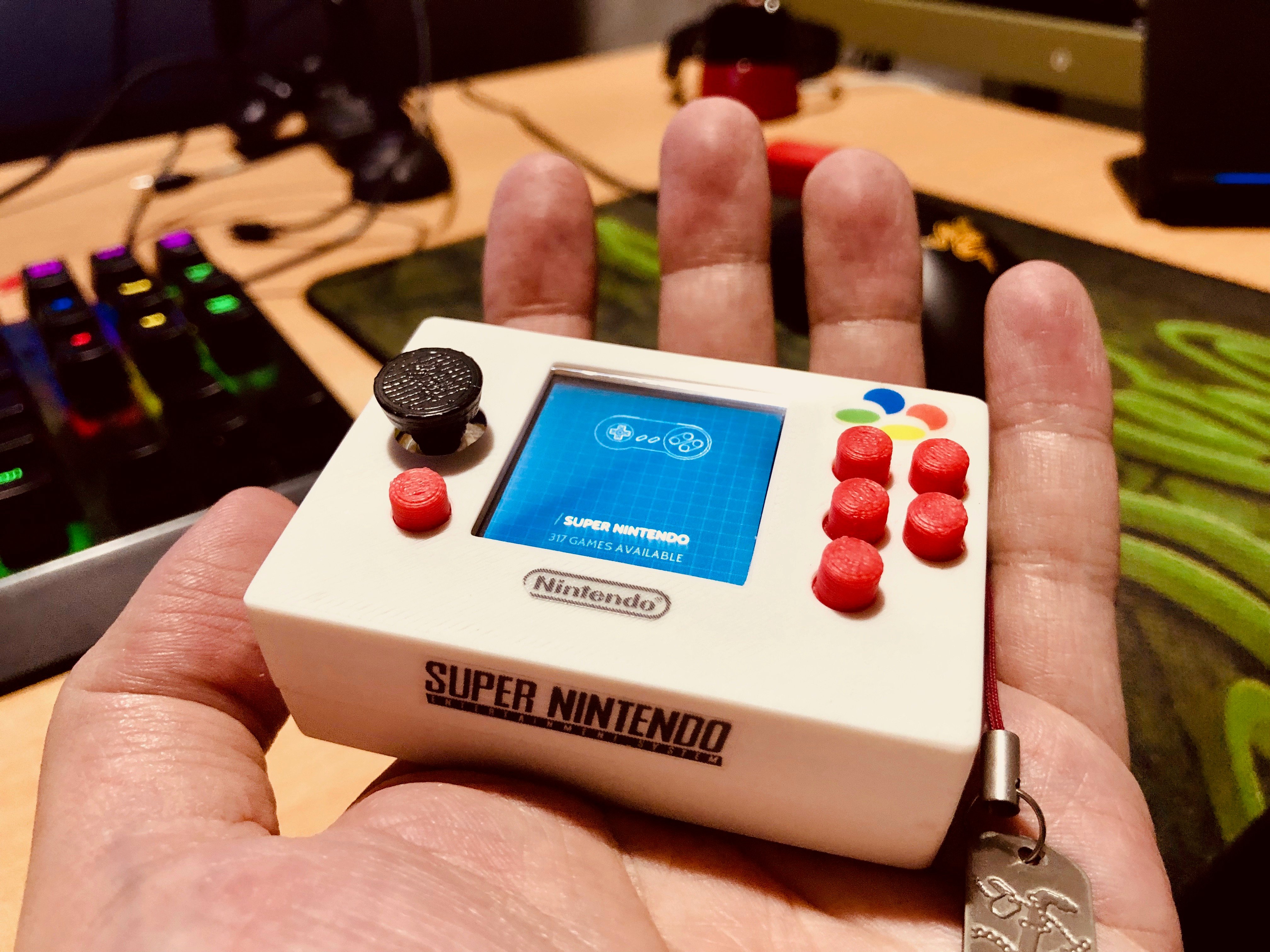 Mini SNES Pi Zero micro