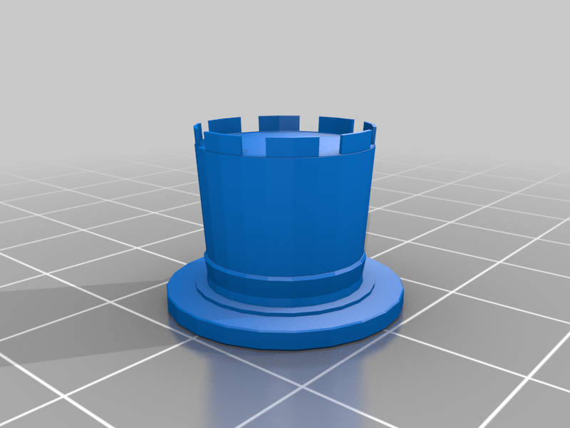 Chaotic Top Hat without floating objects 