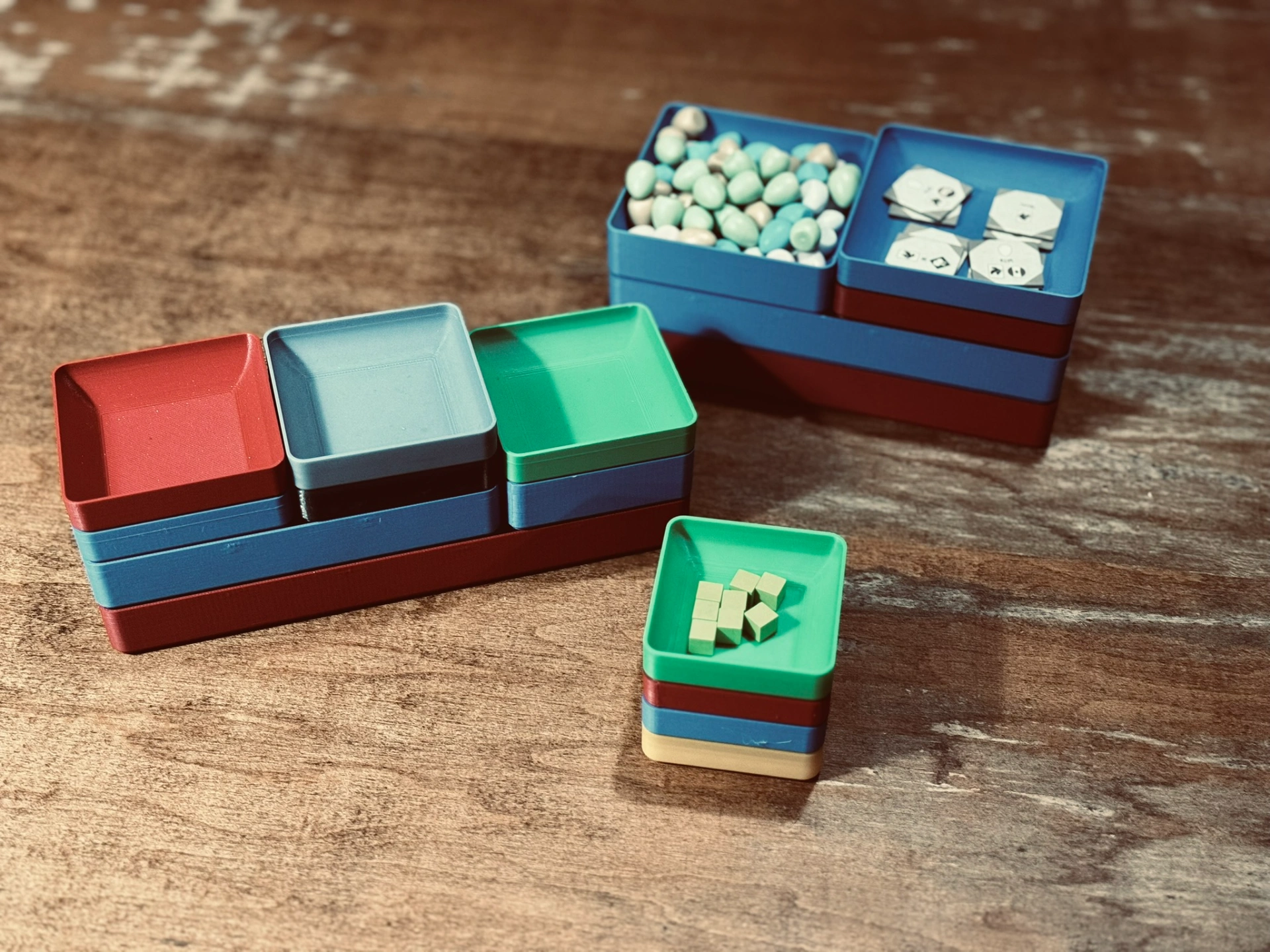 Stackable Universal Game Trays