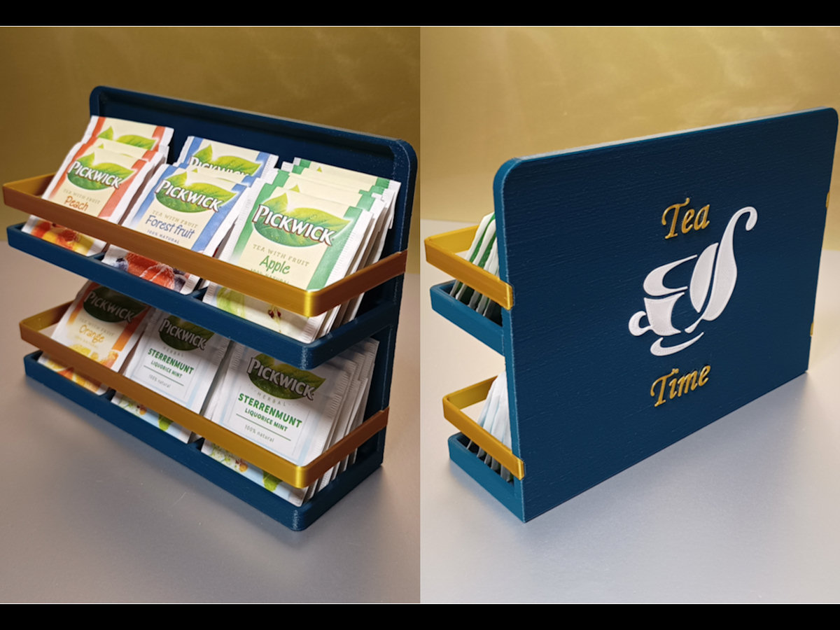 Tea Organizer (free standing tray)