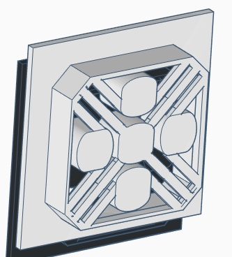 MakerBot replicator2 button - pla / abs  (no need for fancy flex material)