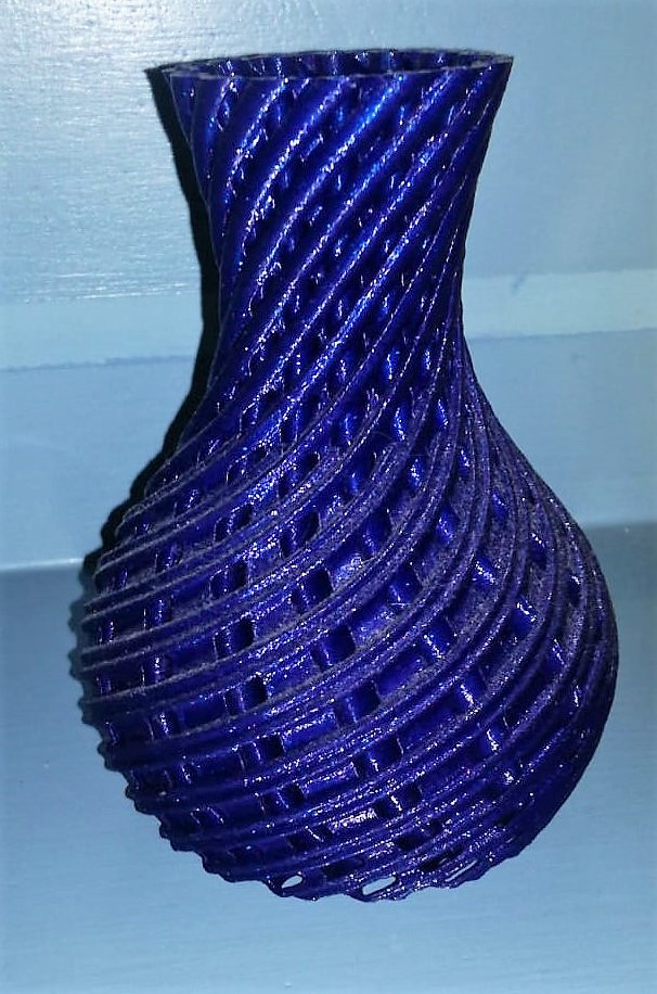spiral twisted vase -- vaso a spirale