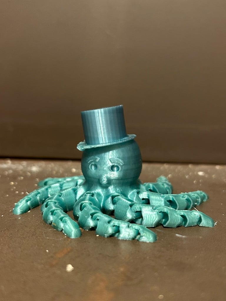 Flexi Octopus with top hat