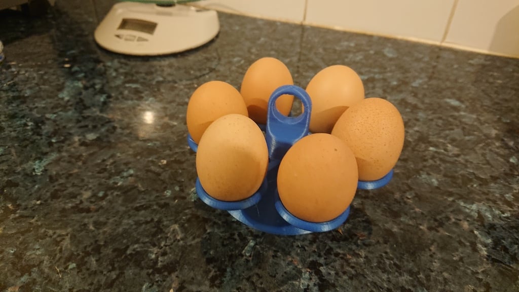 hard boiled egg (porte oeuf dur)