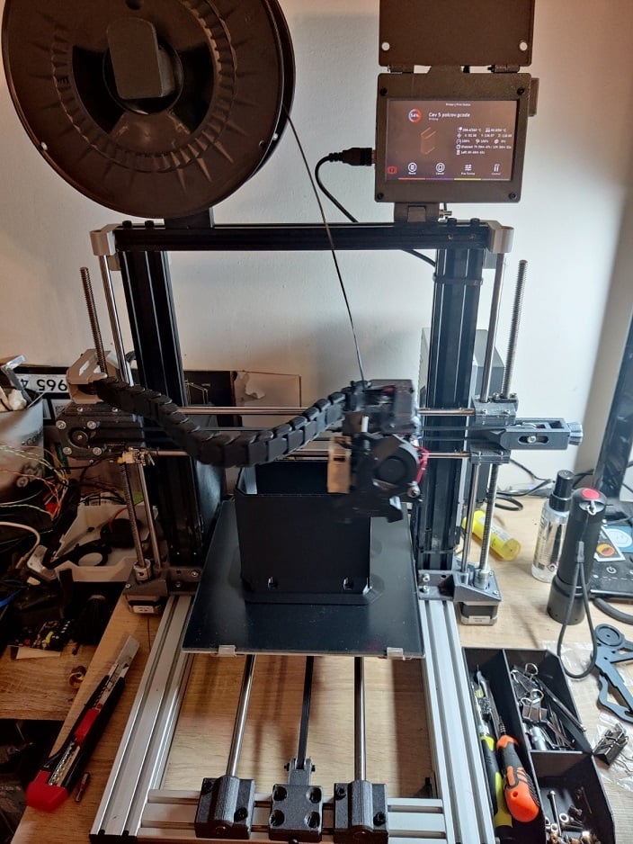 Ender 3 X and Z linear rods conversion