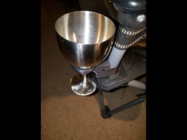 Wine Glass Holder for Camping Chair