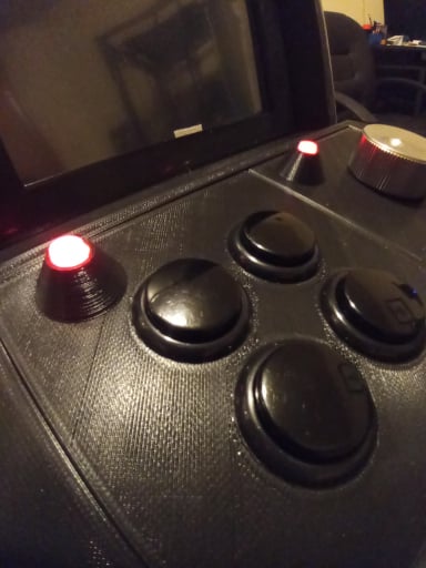 Arcade Volcano switch: Threaded Version. 