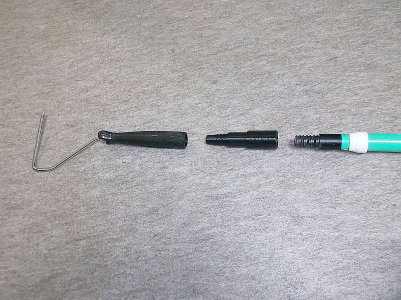 Paint roller attachment