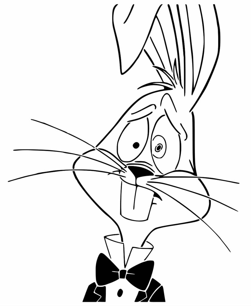 Bugs Bunny stencil 5