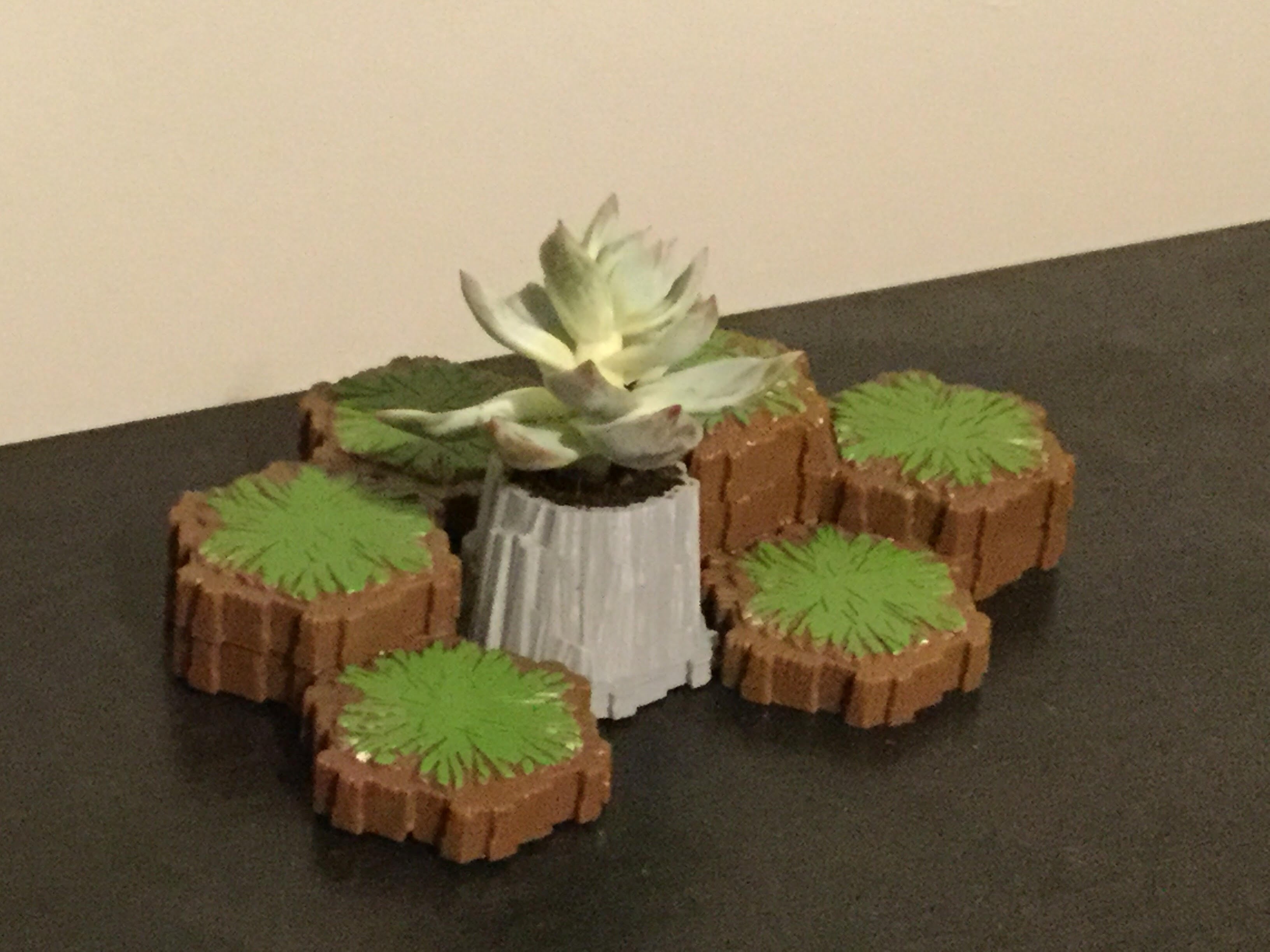 Rock Terrain Planter Heroscape/AOTP