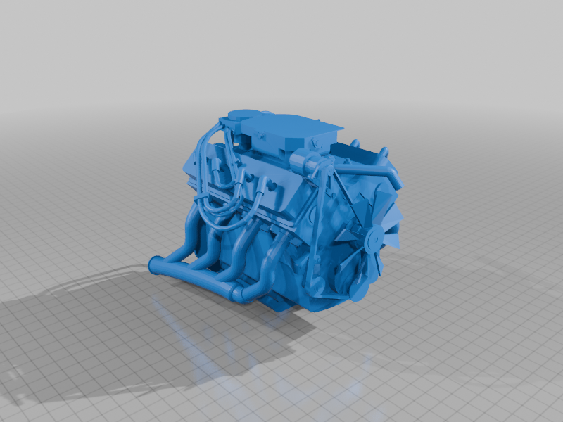 V8 Engine Small