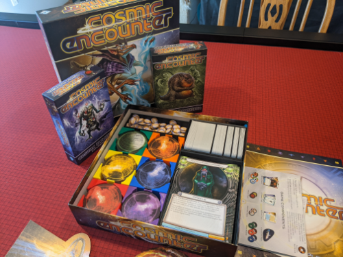 Cosmic Encounter with Dominion & Incursion Expansions Board Game Box Insert Organizer