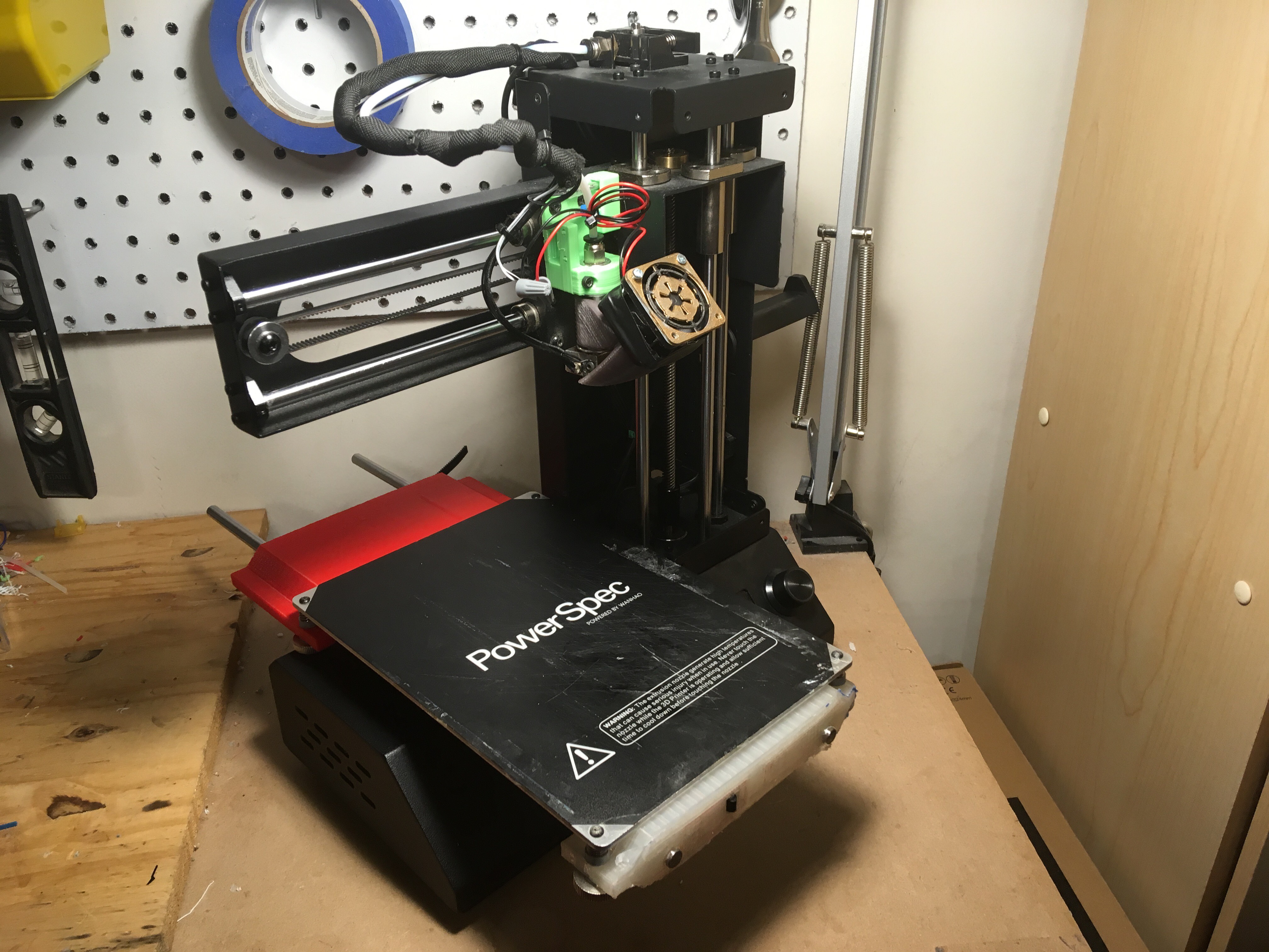 Wanhao / PowerSpec / Cocoon Create I3 mini y-axis bed extension