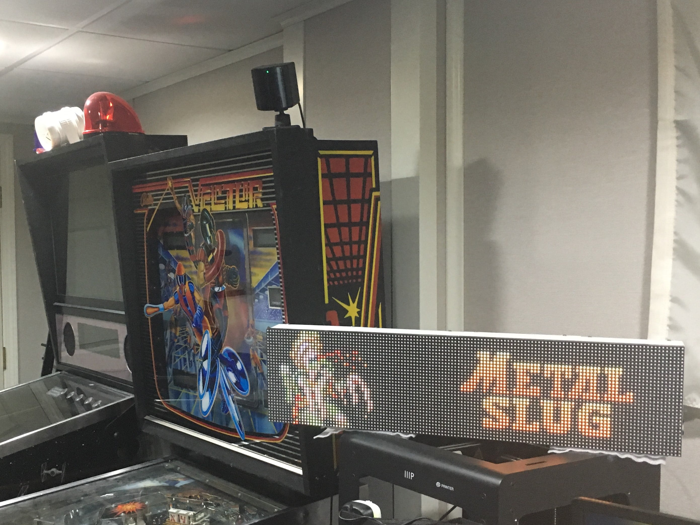 Retro Arcade Clock - Rpi2DMD - P5 Frame Kit