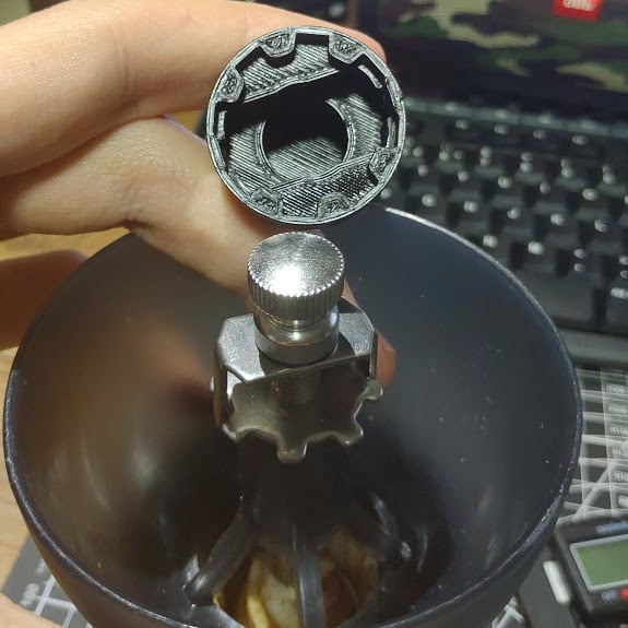 3D printed gearbox for coffee grinder