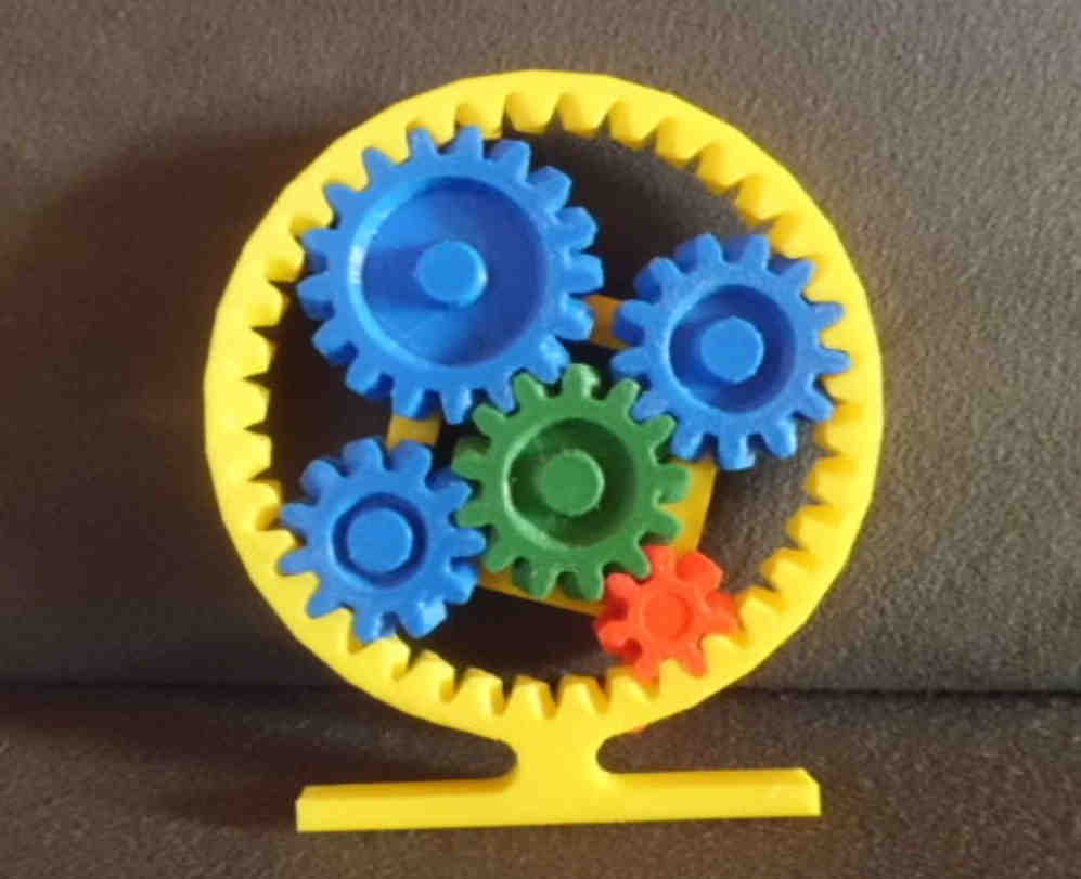Asymmetric Planetary Gear