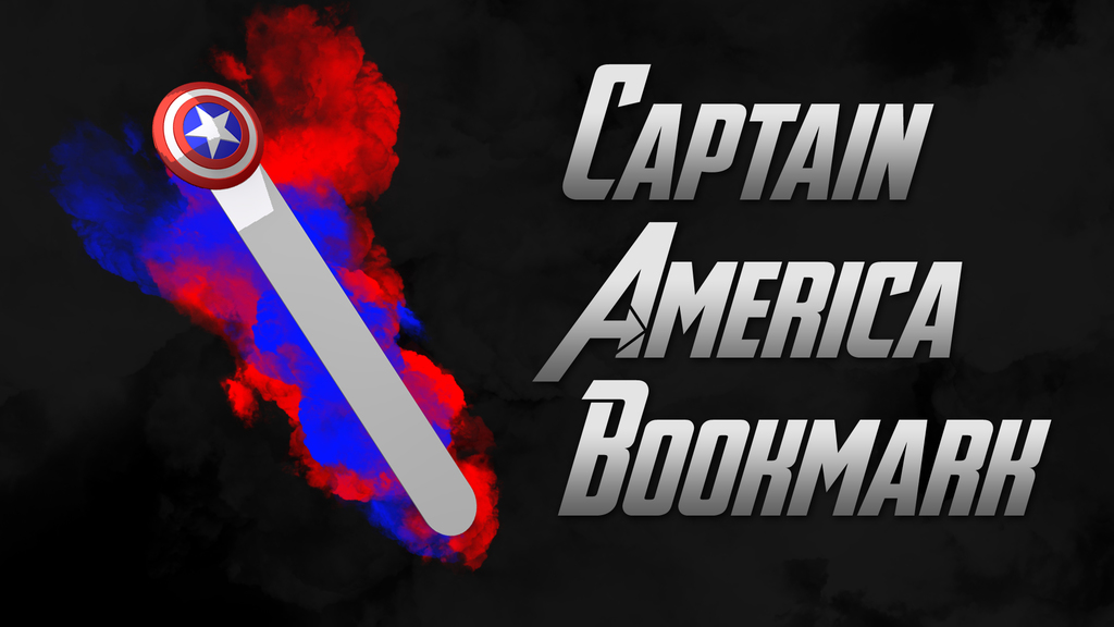Captain America Bookmark