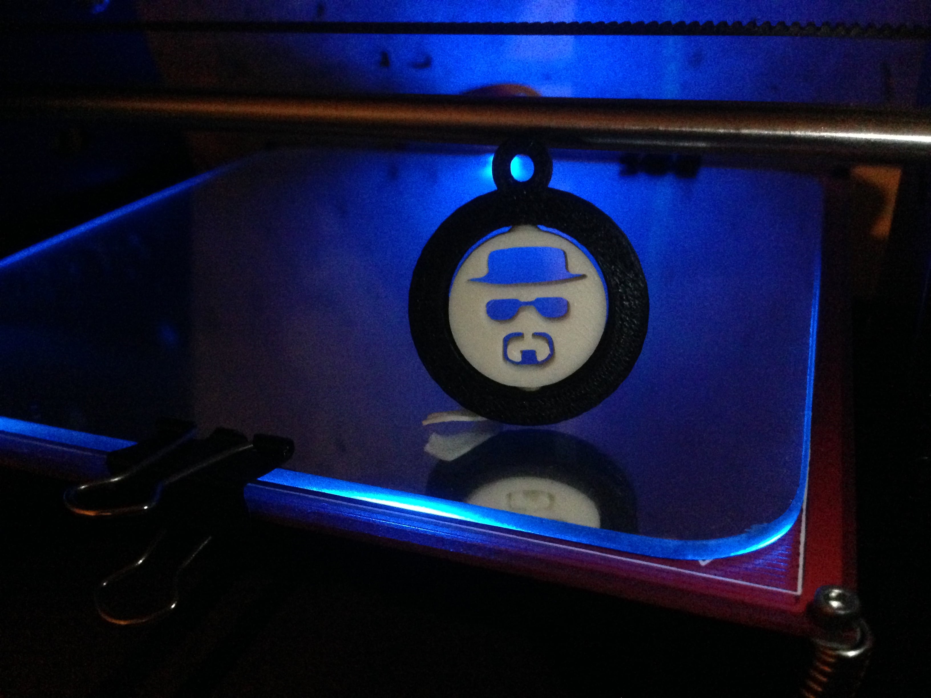 Llavero Heisenberg. Breaking Bad.