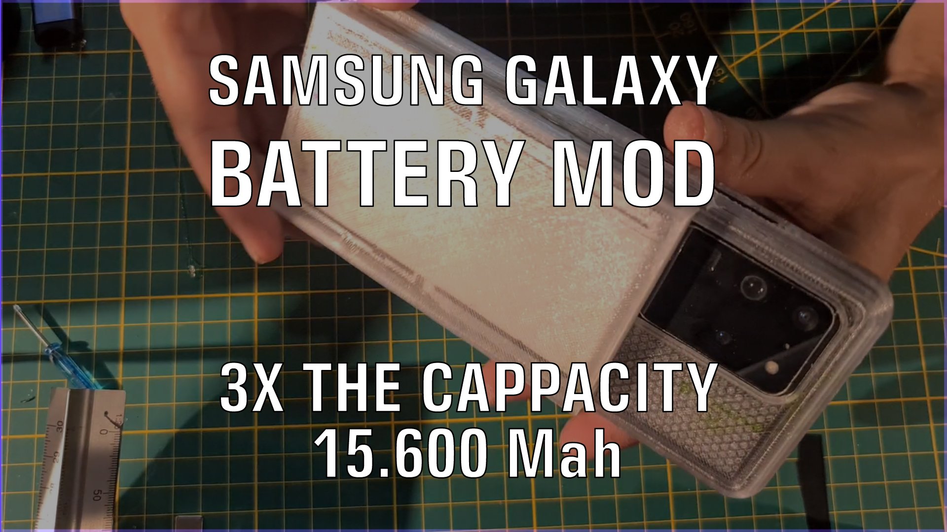 Samsung galaxy battery mod (with tutorial)