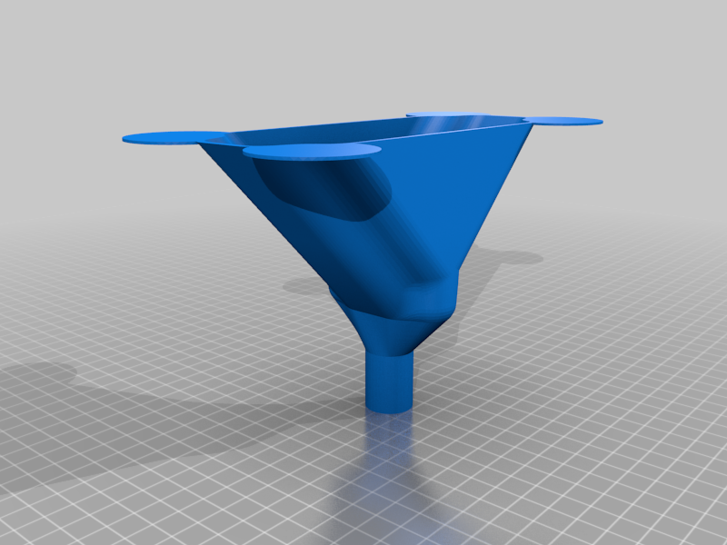 Resin Vat Funnel - With F3D