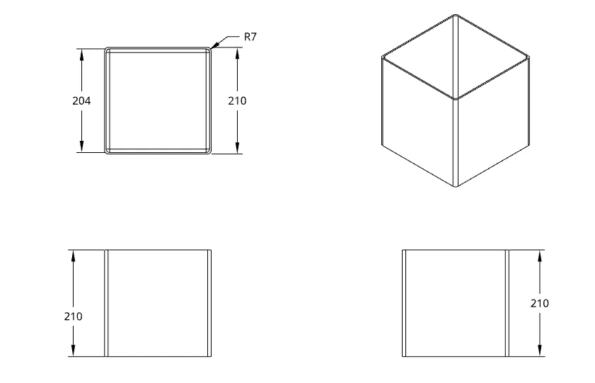 Miniatura 5 do modelo 3D Storage box