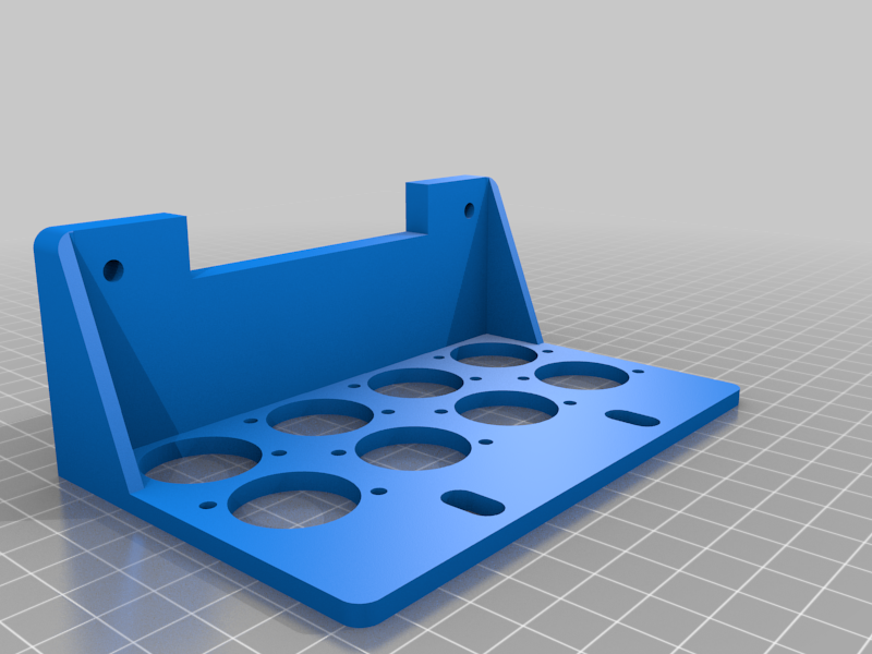 Behringer XR18 recessed rack ear with d type cutouts