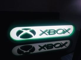 Xbox logo LED light