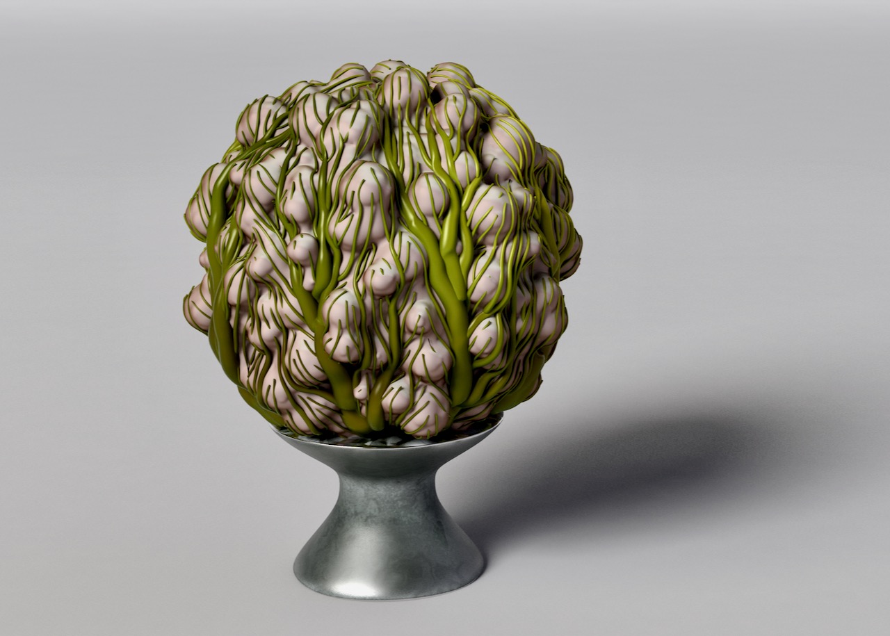 Alien Tentril Brain