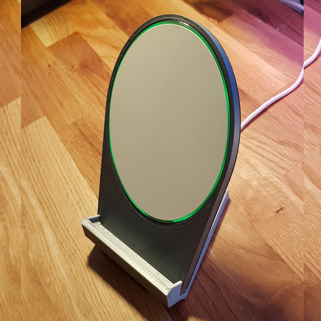 QI wireless charger stand