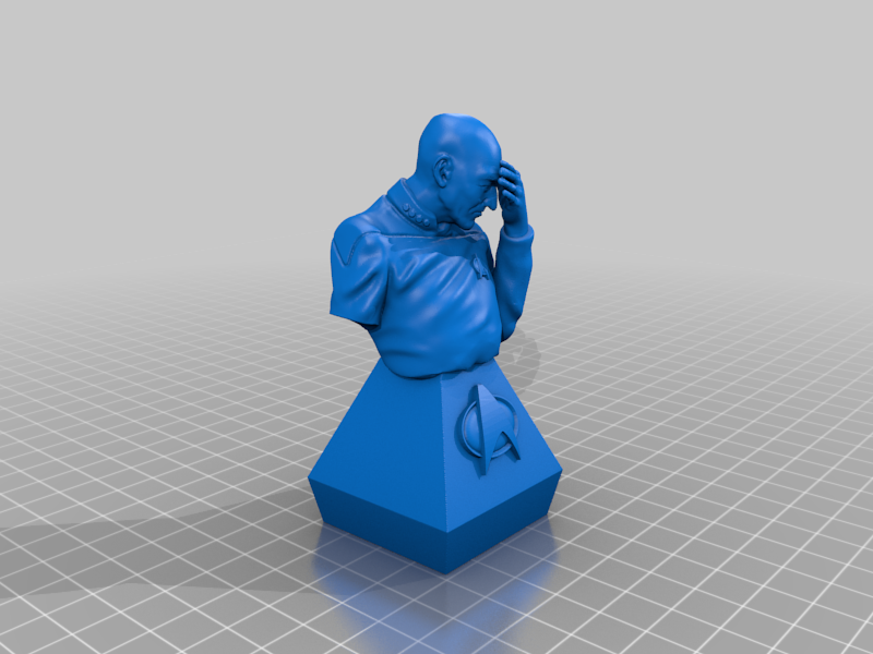 Picard Facepalm (One-piece Bust)