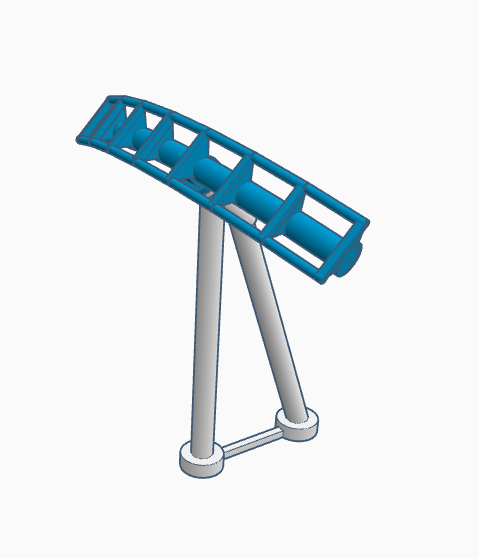 Vekoma Suspended Roller Coaster Display Track