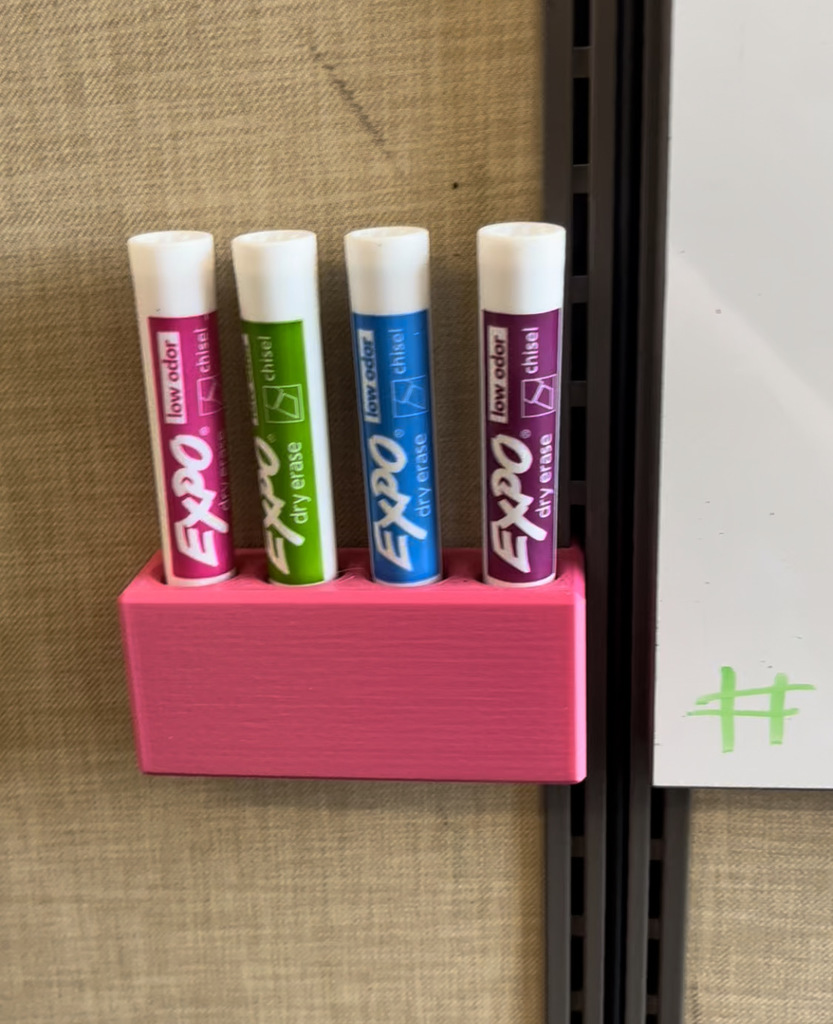 Cubicle Expo Marker Holder
