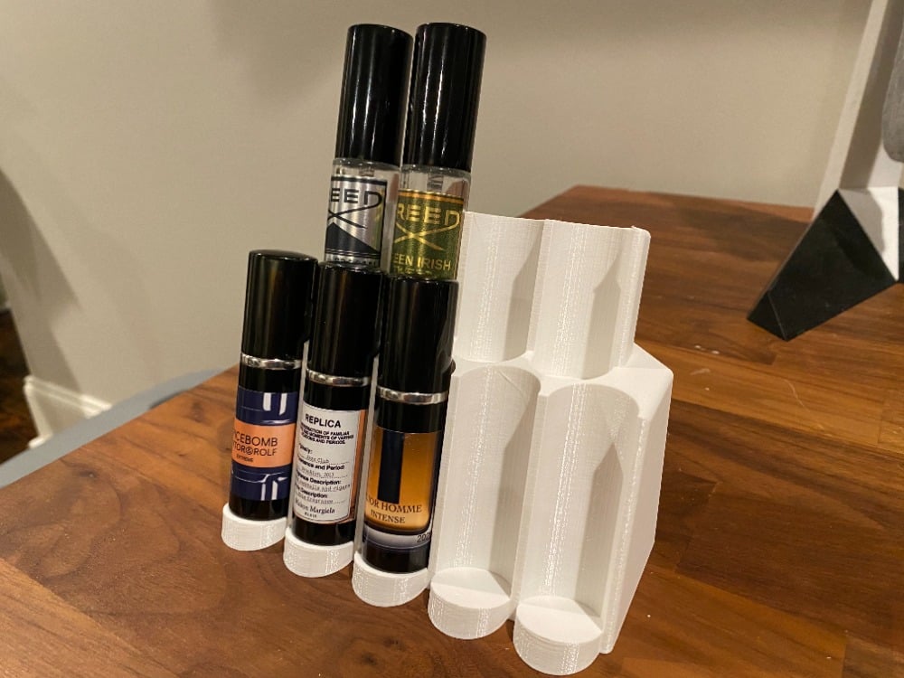 1 inch diameter Fragrance Decant organizer