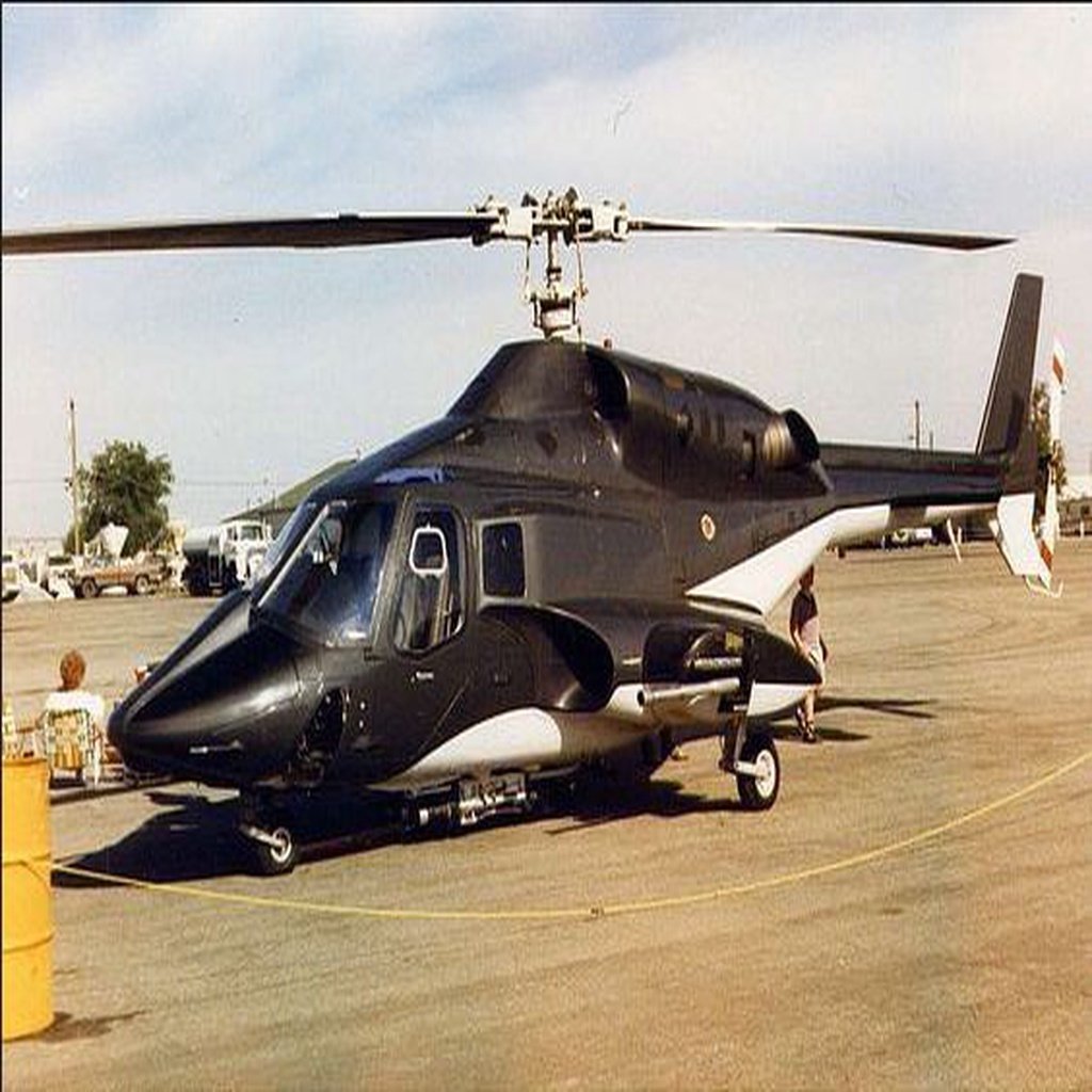 Airwolf Model Bell 222A Multi-Part