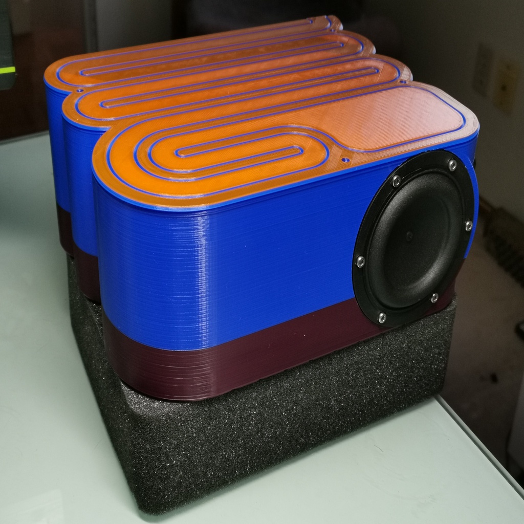 Single piece Hexibase Tang Band Subwoofer (Fusion 360)