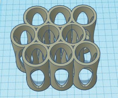 Expandable Dropper Bottle Wall Rack Hang small stackable