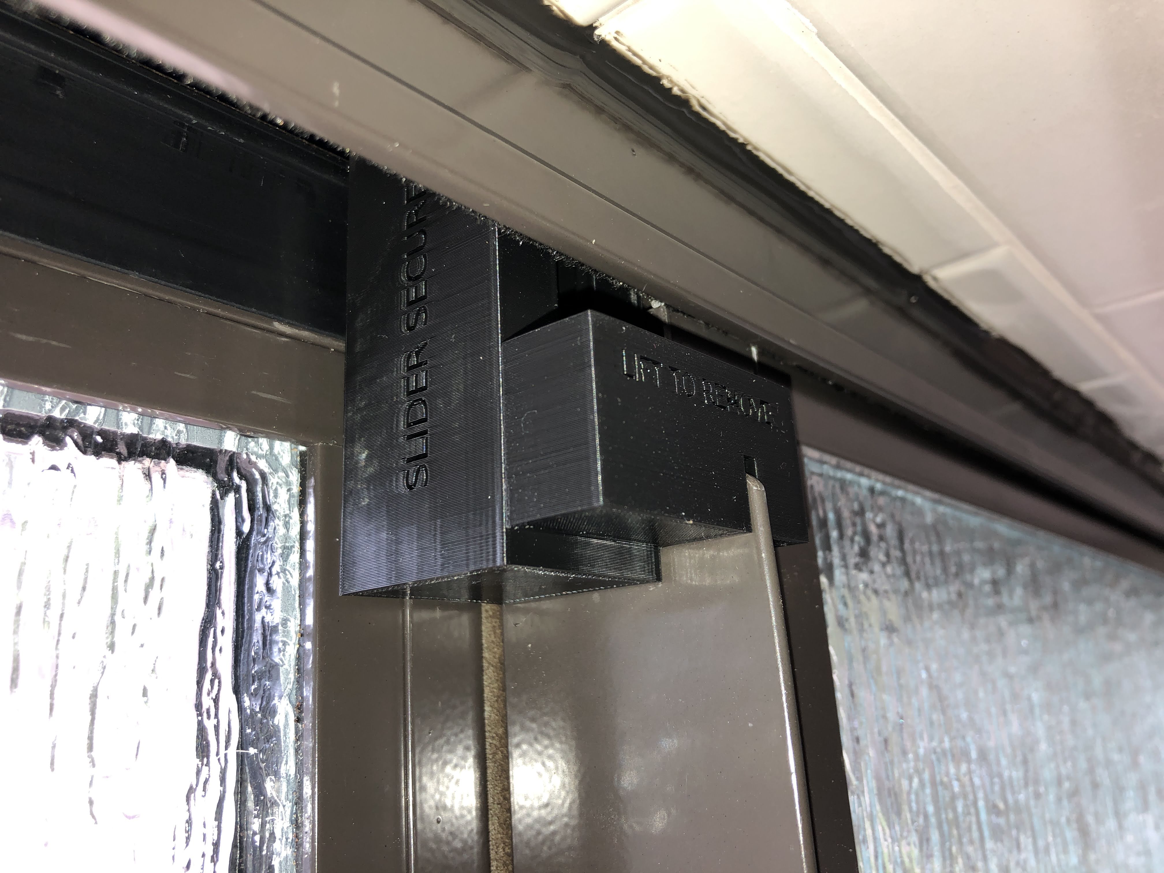 Customizable Sliding Window Security Apparatus - Removal Preventer & Opening Limiter
