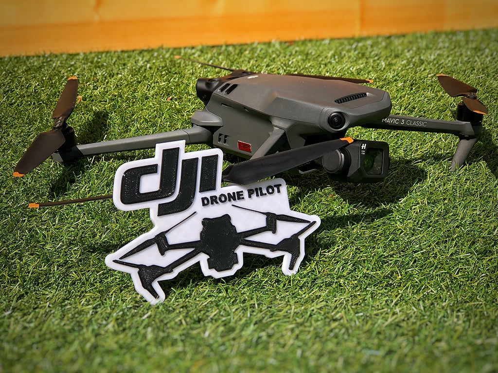 DJI Drone Pilot Sign | DJI Mavic Drone Pilot