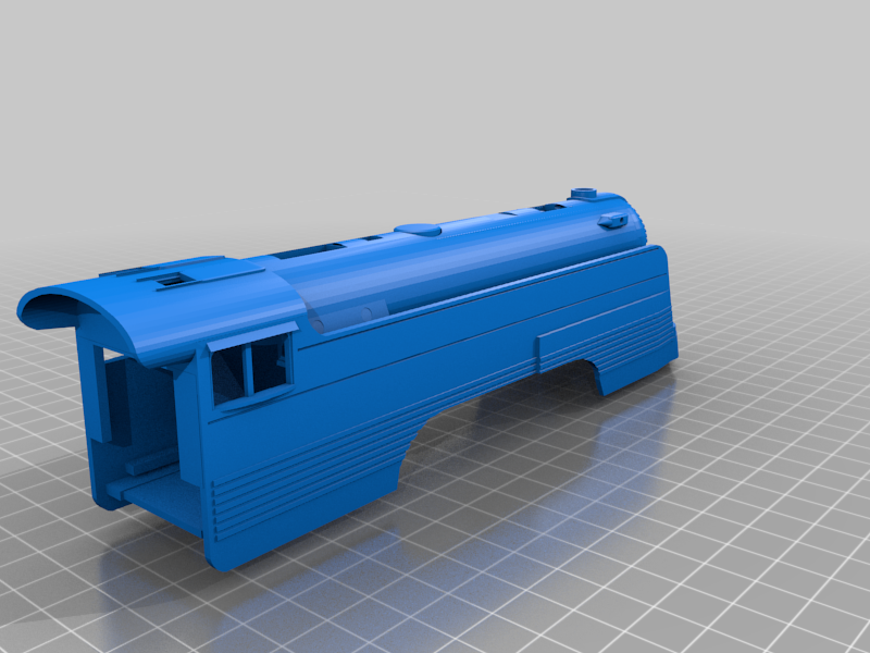 HO Scale Crusader Shell for loco and tender