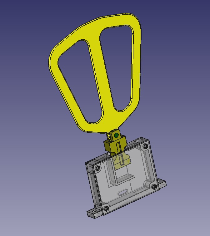 ejection seat handle